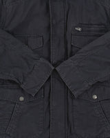Vintage Y2K 00s Tommy Hilfiger Navy Canvas Multi-Pocket Field Jacket - L