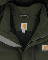 Vintage Carhartt Olive Green Waterproof Breathable Shoreline Storm Defender Jacket - XXXL