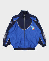 Vintage 1996 Kappa Italy Football Shell Track Bomber Jacket - S
