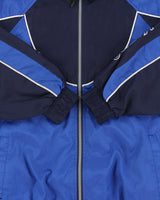 Vintage 1996 Kappa Italy Football Shell Track Bomber Jacket - S