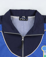 Vintage 1996 Kappa Italy Football Shell Track Bomber Jacket - S