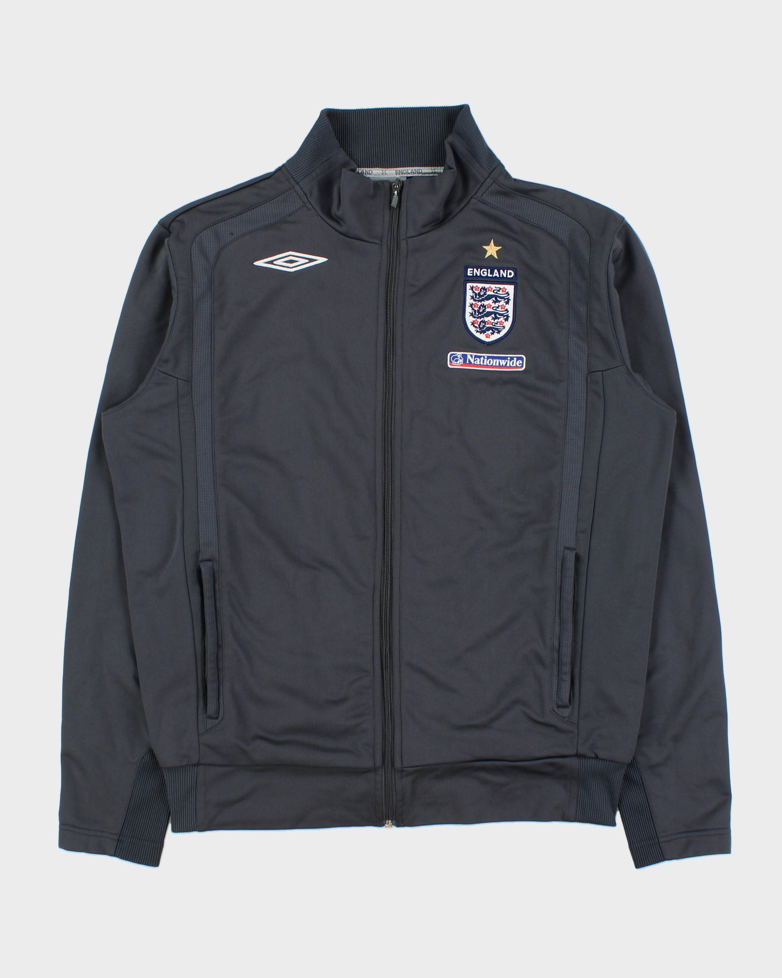 Vintage 2006-07 Umbro England Football Training Track Jacket - XL