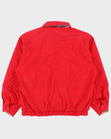 Vintage 1990s UnderWood Canvas Plaid Reversible Boxy Harrington Jacket - L