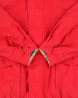 Vintage 1990s UnderWood Canvas Plaid Reversible Boxy Harrington Jacket - L