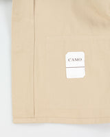 Vintage Y2K 00s CAMO By Steffano Ughetti Desert Khaki Boxy Canvas Chore Jacket - M
