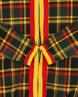 Vintage AW2011 A Bathing Ape Classics Isetan 'City' Tartan Plaid Cardigan Bomber Jacket - S