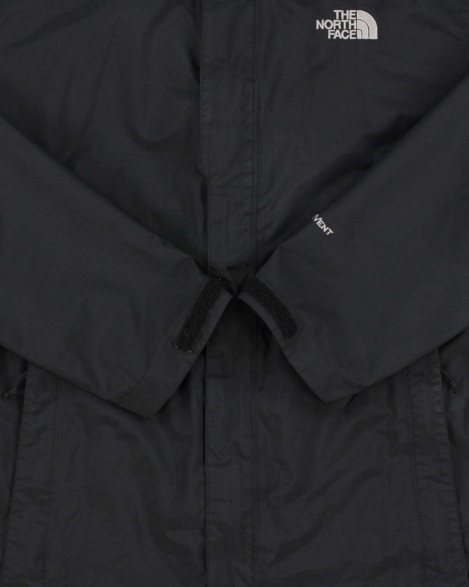 Vintage The North Face Black Breathable Windproof HyVent Mountaineering Jacket - M