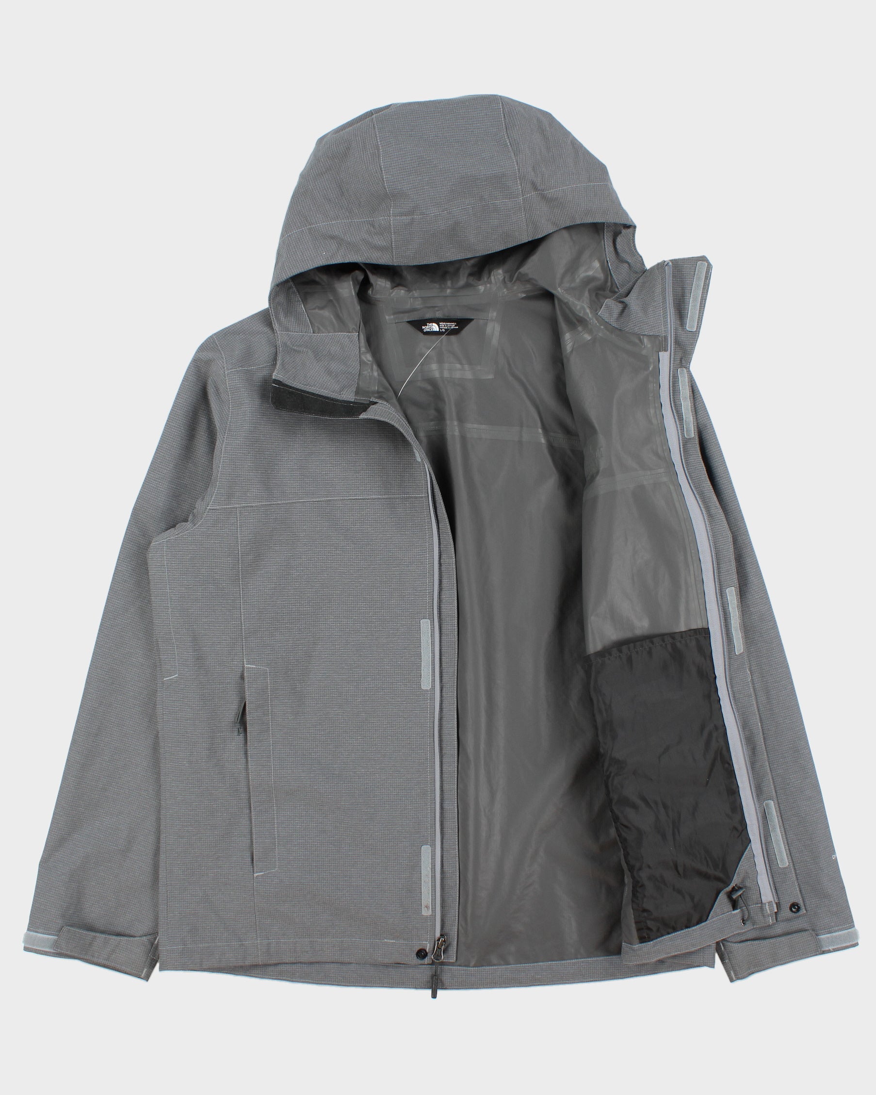 Vintage The North Face Slate Grid Shell Breathable Windproof DryVent Jacket - L