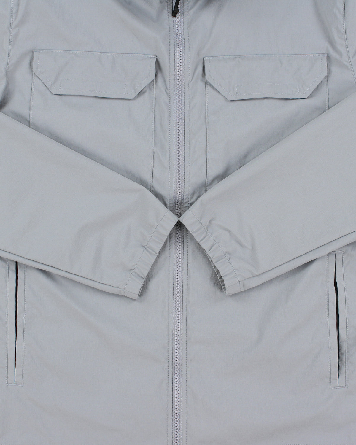 The North Face Grey Multi-Pocket Breathable Soft Shell Windproof Temescal Field Jacket - L