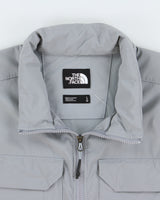 The North Face Grey Multi-Pocket Breathable Soft Shell Windproof Temescal Field Jacket - L