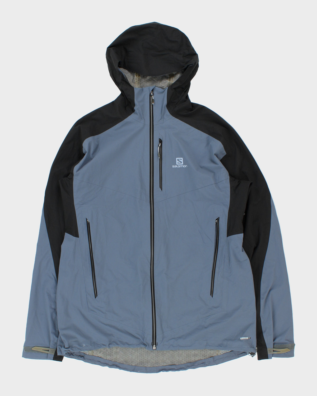 Vintage Salomon Cold Blue Lightweight AdvancedSkin Dry Soft Shell Windproof Jacket - XL