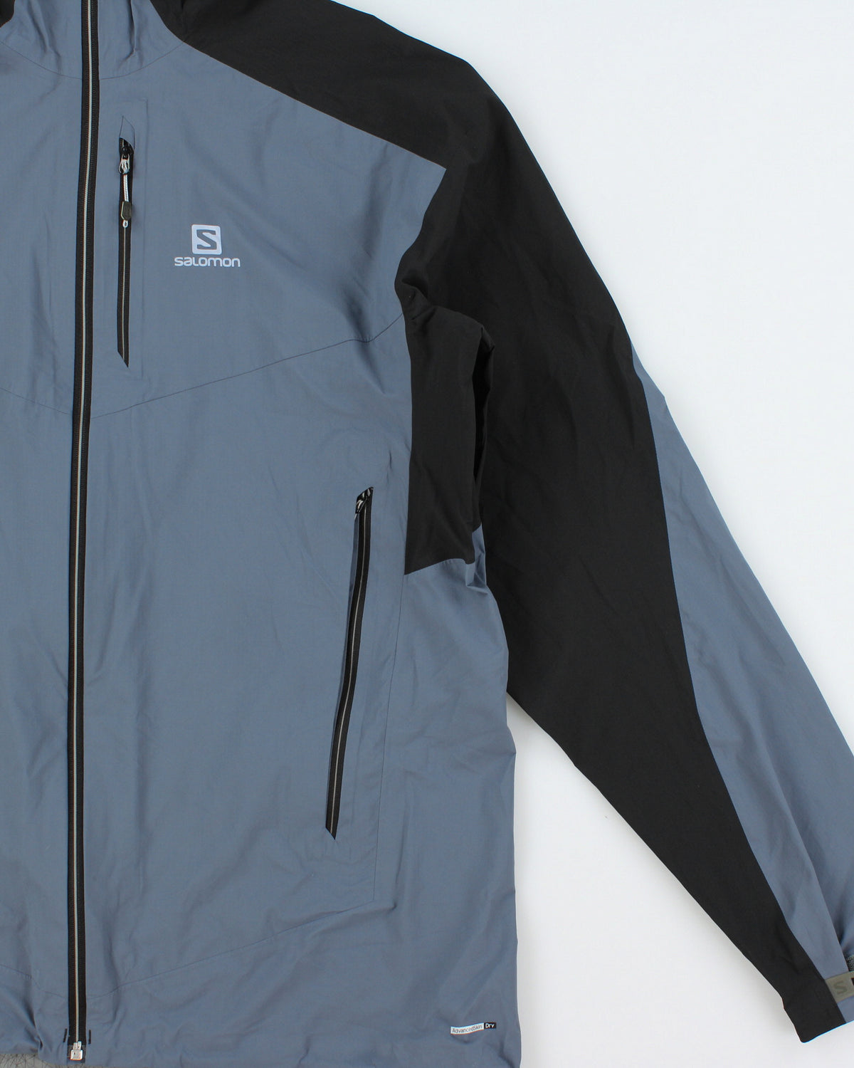 Vintage Salomon Cold Blue Lightweight AdvancedSkin Dry Soft Shell Windproof Jacket - XL