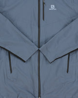 Vintage Salomon Cold Blue Lightweight AdvancedSkin Dry Soft Shell Windproof Jacket - XL