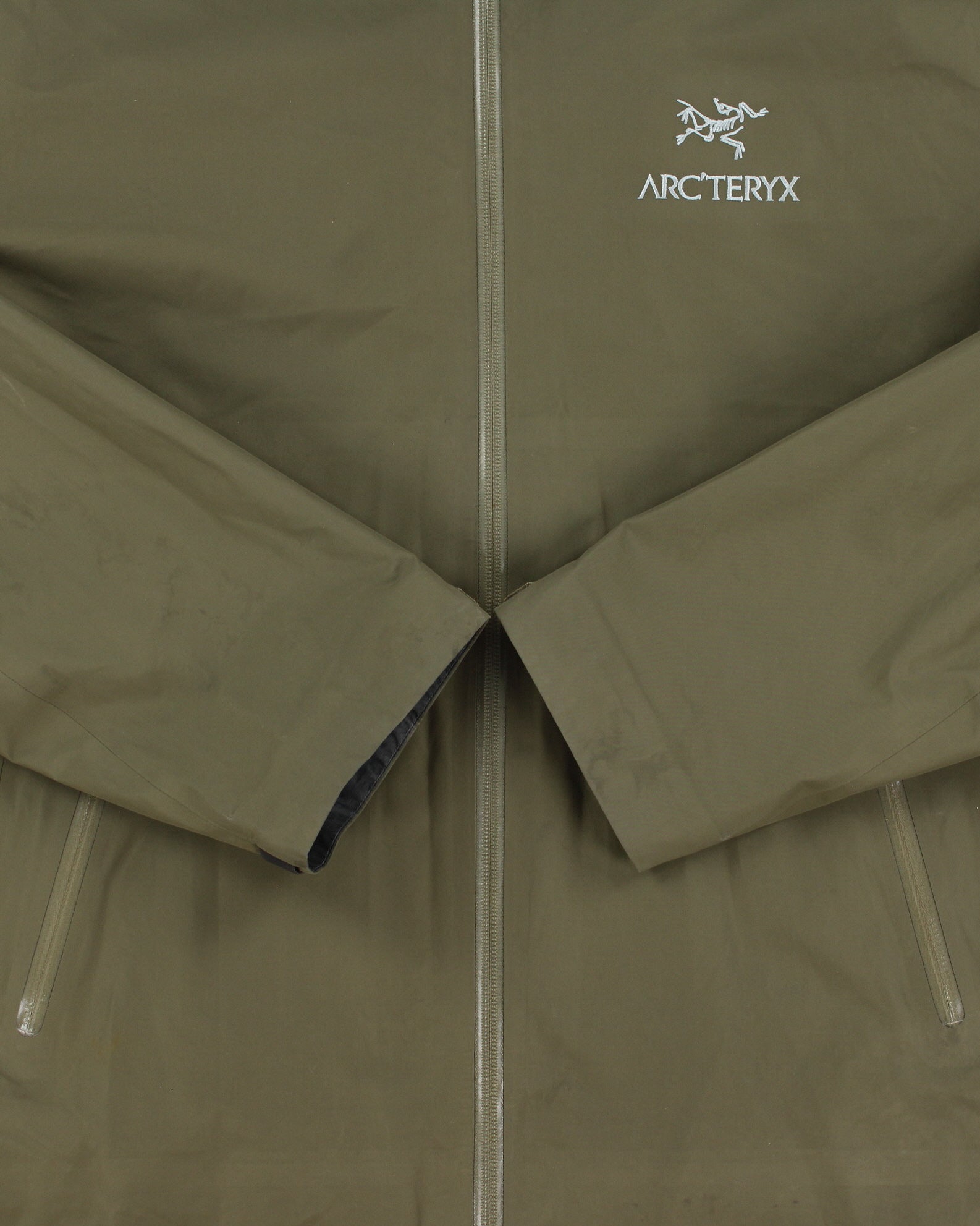 Arc'teryx Khaki Beta LT Gore-Tex Lightweight Mountaineering Jacket - L