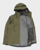 Arc'teryx Khaki Beta LT Gore-Tex Lightweight Mountaineering Jacket - L