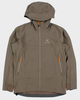 Arc'teryx Khaki Gamma LT Hoody Soft Shell Mountaineering Jacket - L