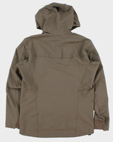 Arc'teryx Khaki Gamma LT Hoody Soft Shell Mountaineering Jacket - L
