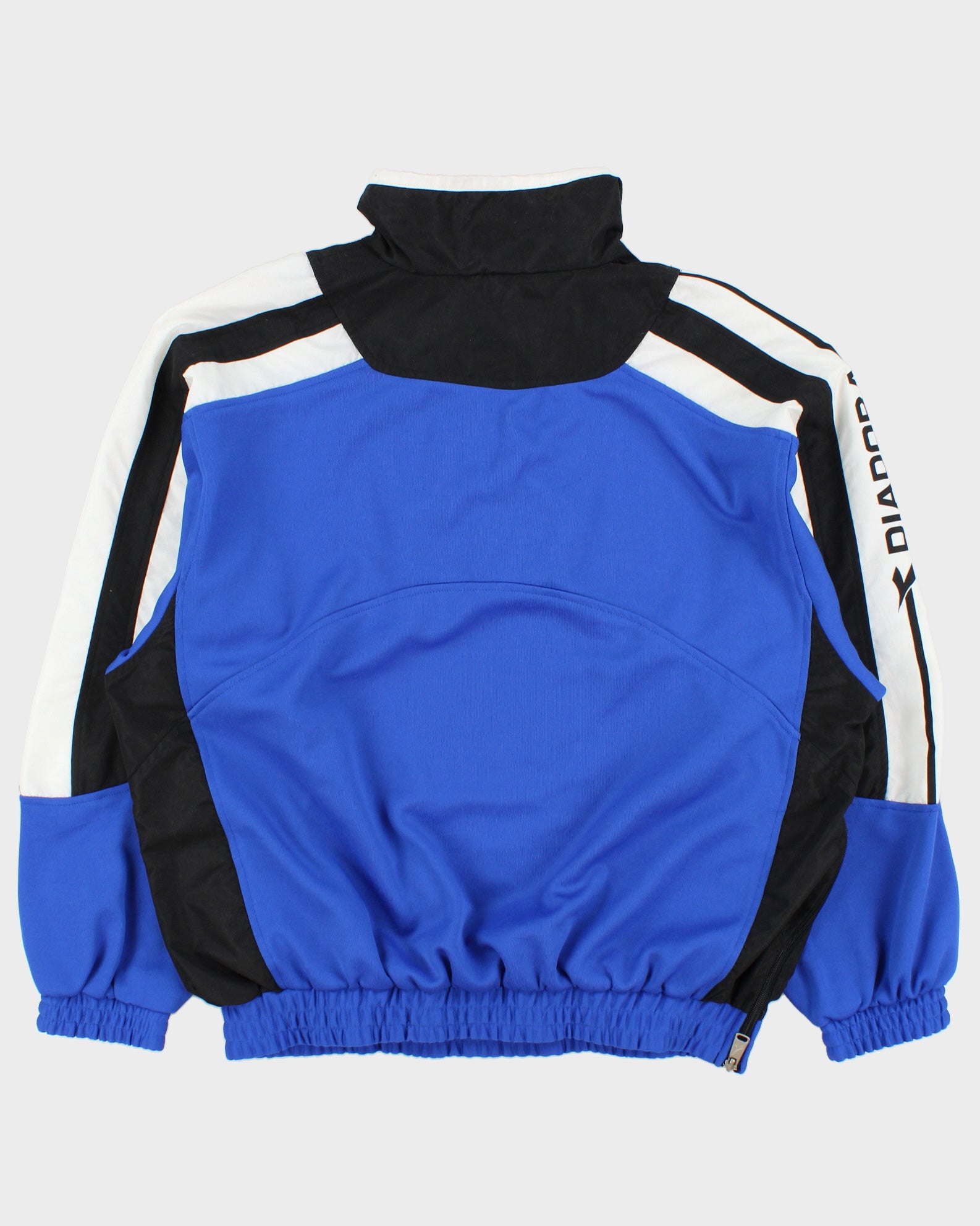 Vintage 1990s Diadora Soft Shell Funnel Neck Pullover Track Jacket - L