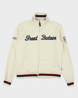 Vintage Y2K Roots Team Great Britain 2004 Athens Olympics Funnel Neck Track Jacket - S