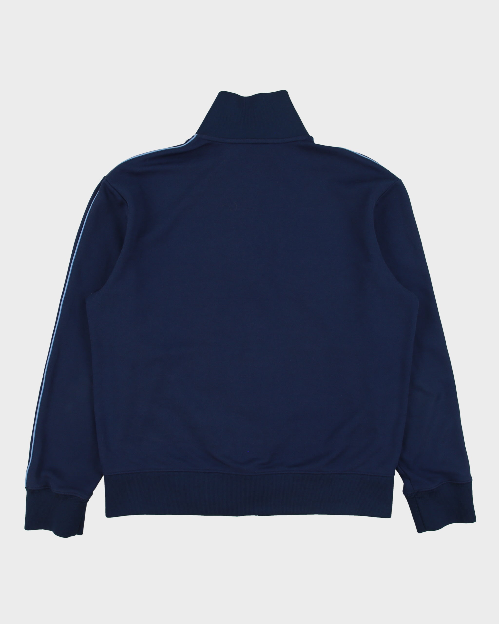 Vintage Y2K 00s GAP Navy Taped Funnel Neck Track Jacket - M