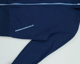 Vintage Y2K 00s GAP Navy Taped Funnel Neck Track Jacket - M