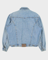 Vintage 1980s Recruit Light Wash Denim Trucker Jacket - M