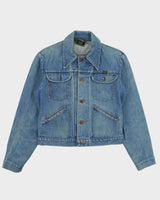 Vintage 1970s Wrangler 126MJ Stone Wash Made In Canada Denim Trucker Jacket - M