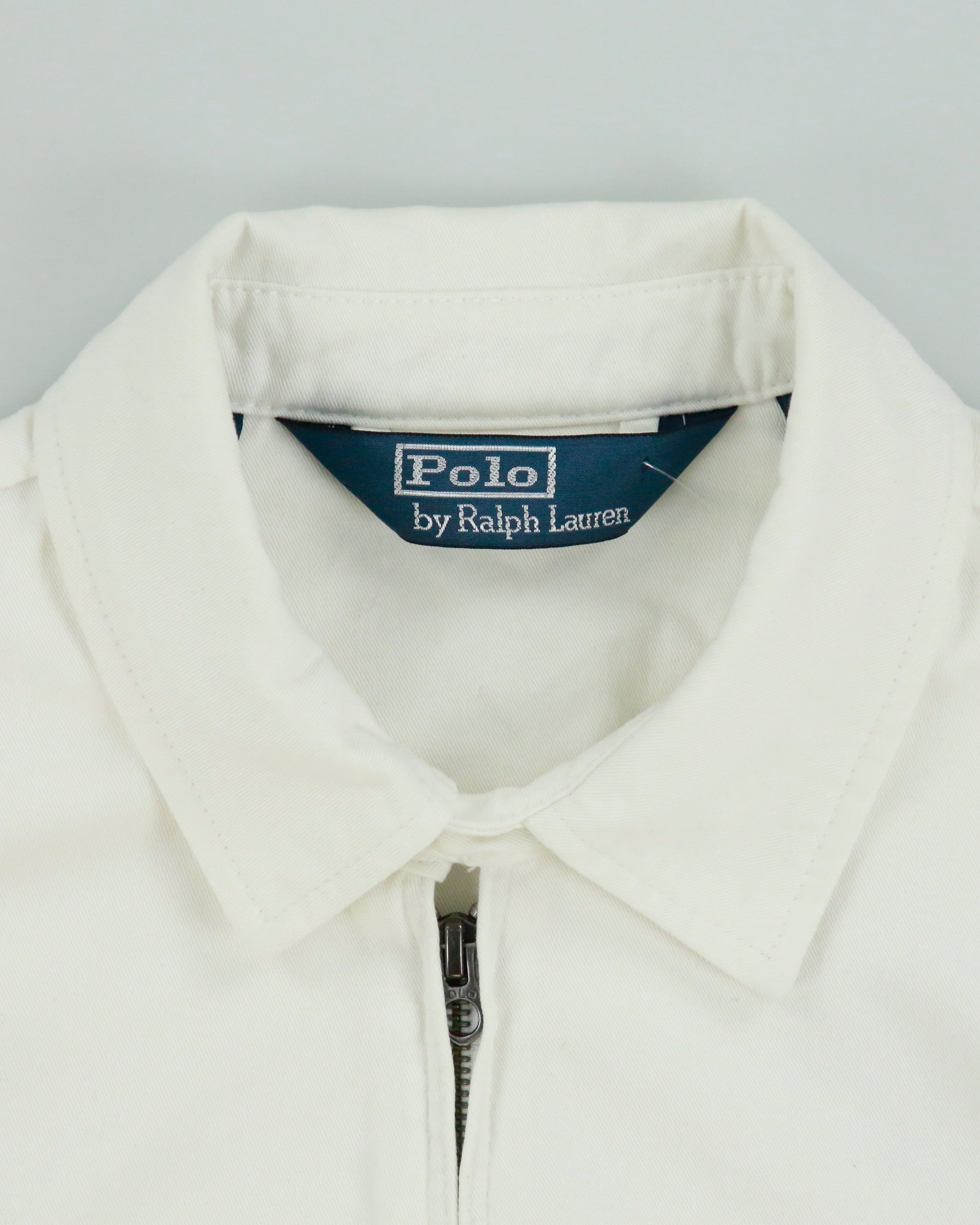 Vintage Y2K 00s Polo Ralph Lauren Bi-Swing Canvas Harrington Jacket - M
