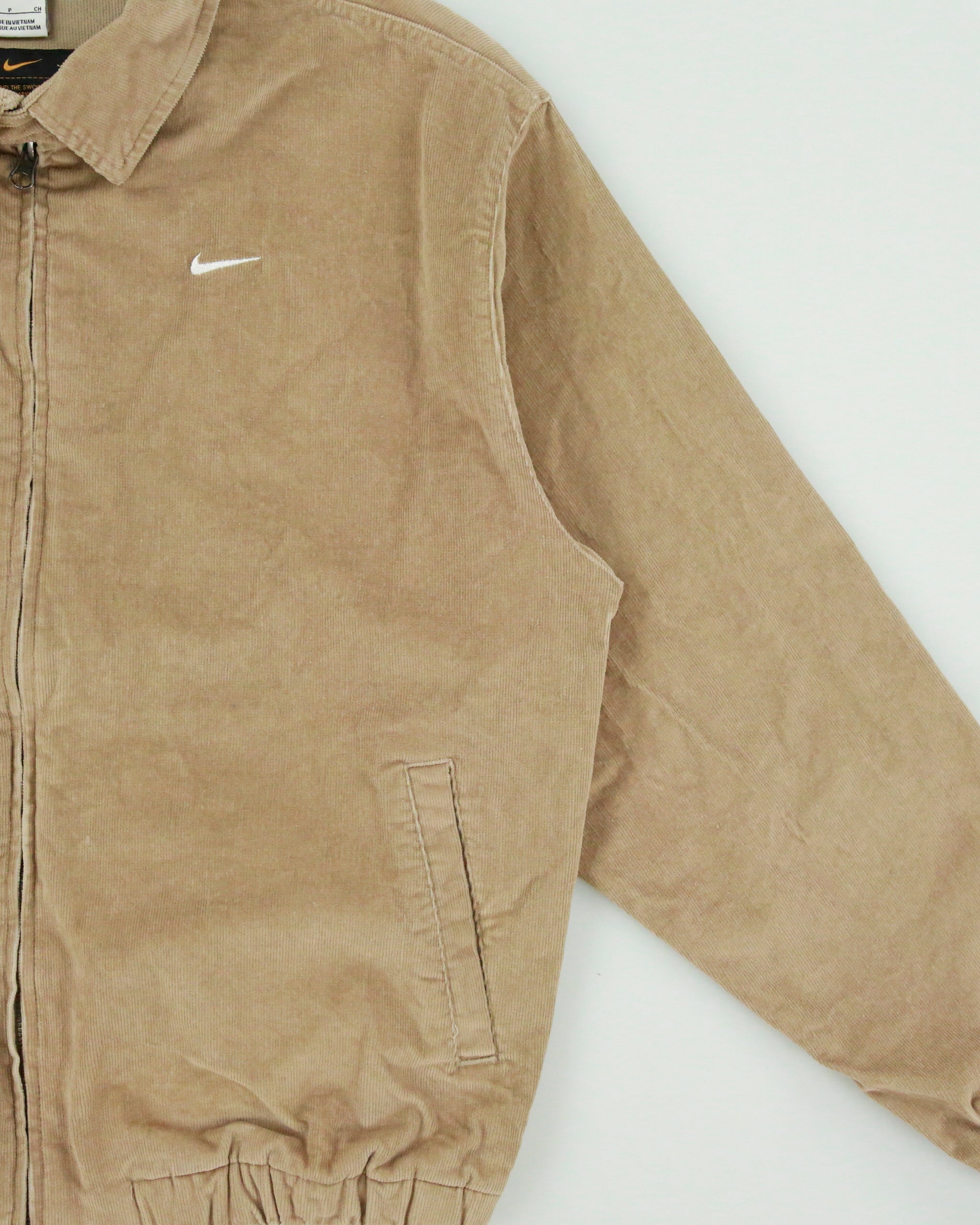 Nike Life Natural Camel Corduroy Harrington Jacket - S