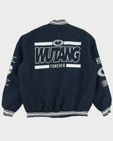 Vintage WU-TANG Forever Twill Canvas Quilt Lined 'All City' Varsity Jacket - L