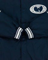 Vintage WU-TANG Forever Twill Canvas Quilt Lined 'All City' Varsity Jacket - L