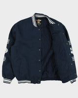 Vintage WU-TANG Forever Twill Canvas Quilt Lined 'All City' Varsity Jacket - L