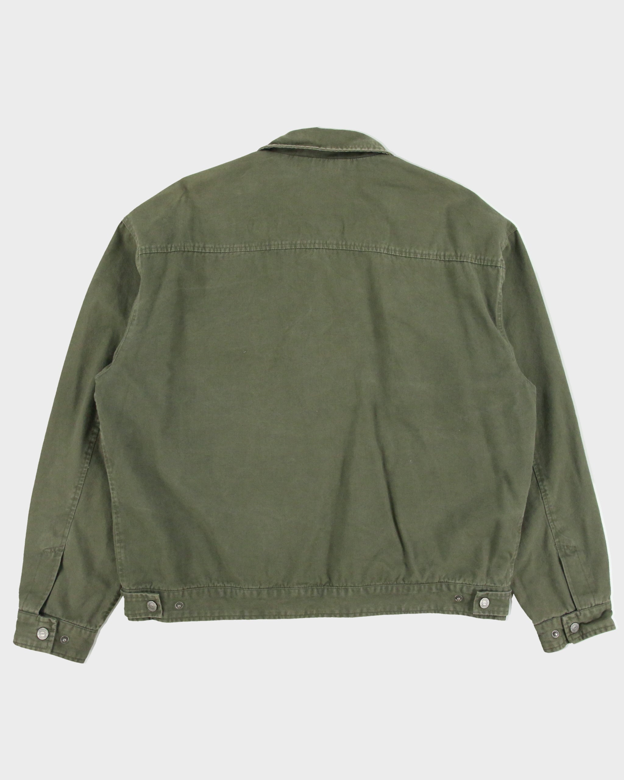 Vintage 1990s RW&amp;CO. Khaki Canvas Utility Harrington Jacket - XL