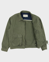 Vintage 1990s RW&amp;CO. Khaki Canvas Utility Harrington Jacket - XL