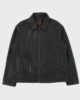 Vintage Y2K 00s Danier Contrast Stitch Leather Moto Jacket - XXL