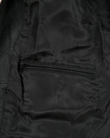 Vintage Y2K 00s Danier Contrast Stitch Leather Moto Jacket - XXL