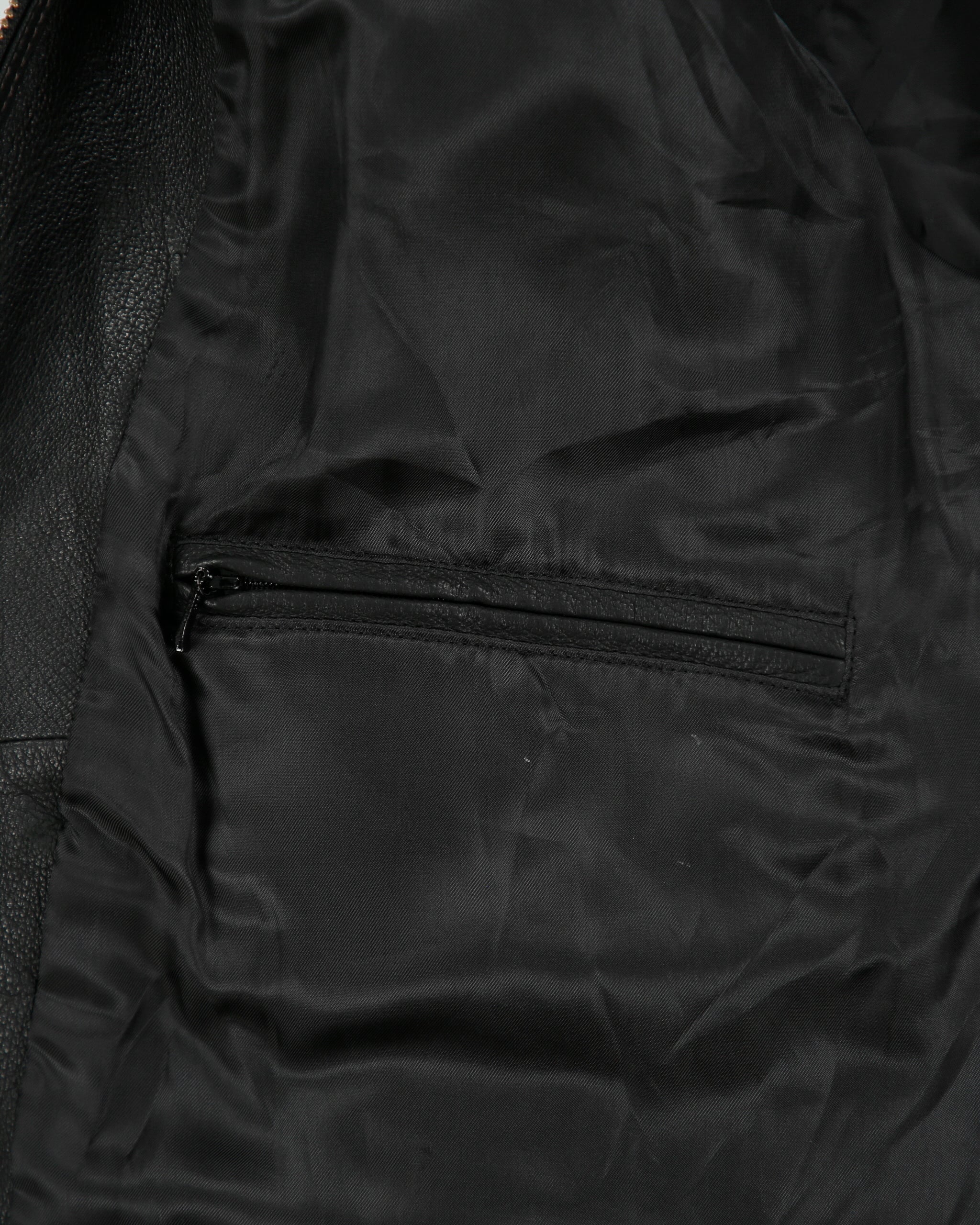 Vintage Y2K 00s Danier Contrast Stitch Leather Moto Jacket - XXL