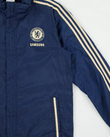 Vintage 2012-13 Adidas Chelsea FC Shell Football Training Windbreaker Jacket - L