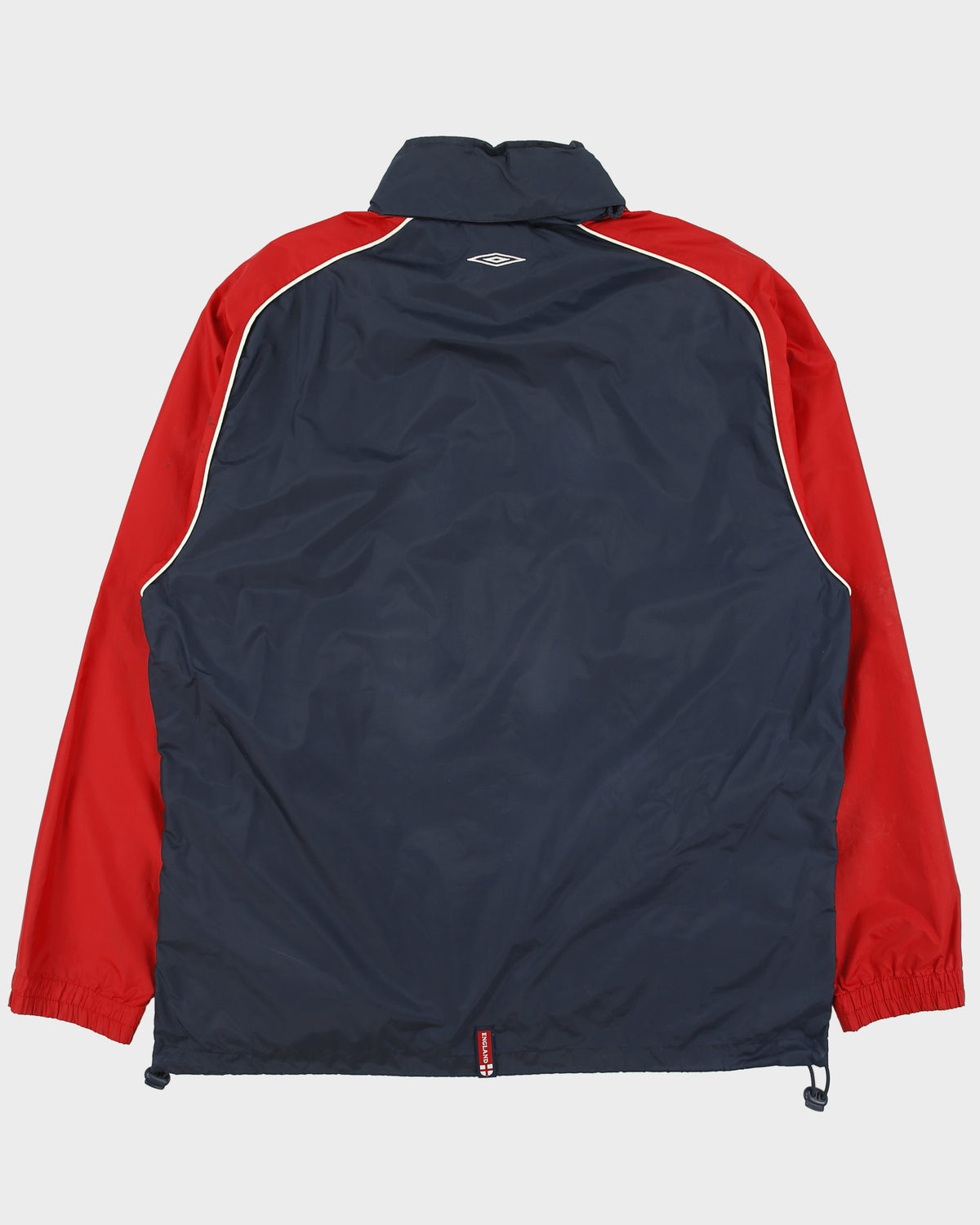 Vintage 2002-03 Umbro England National Football Shell Training Windbreaker Jacket - L
