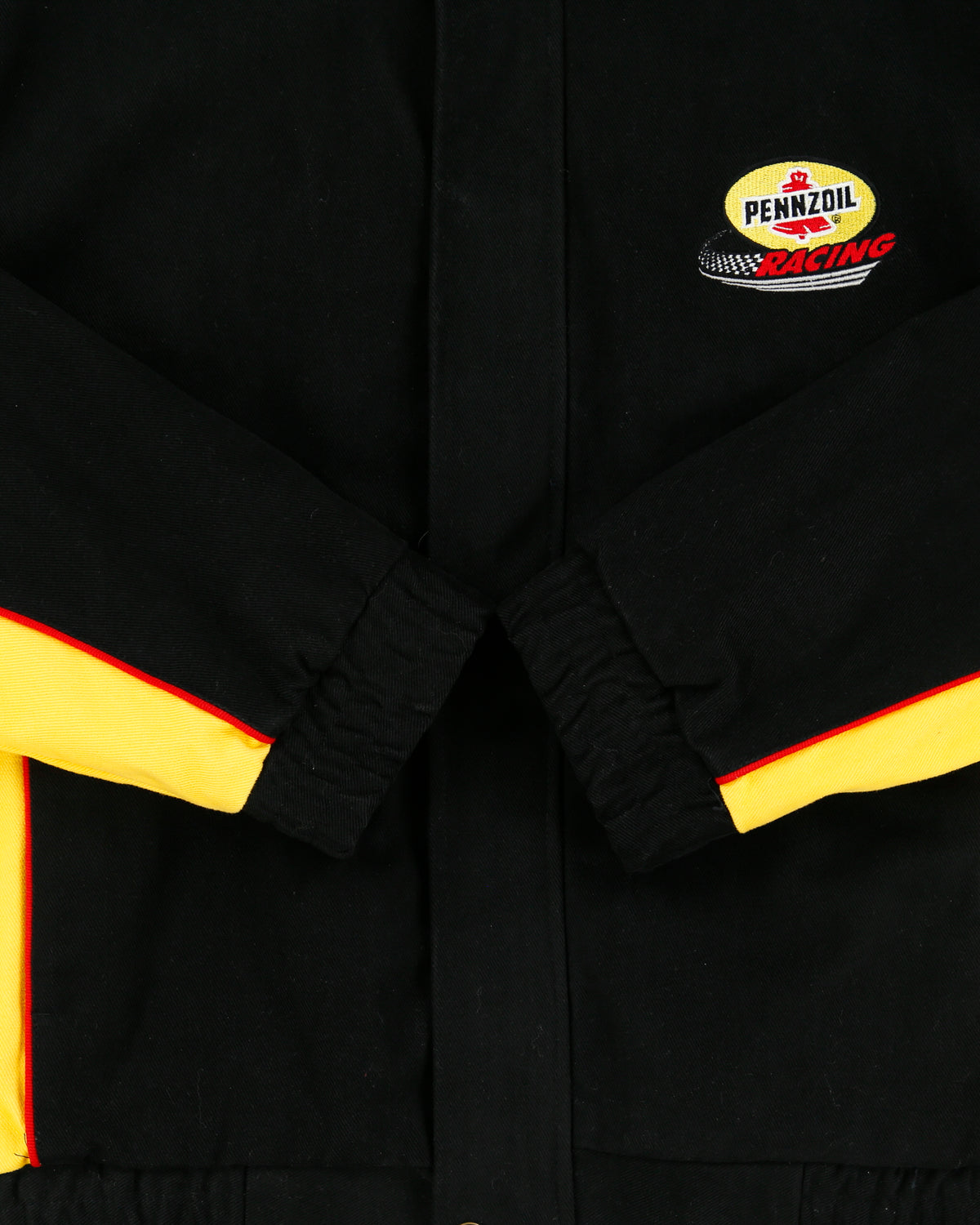 Vintage 1990s Pennzoil Racing Canvas Embroidered Pit Lane Motorsport Bomber Jacket - XL