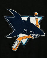 Vintage 1994 Starter San Jose Sharks NHL Wool Blend Patch Embroidered Varsity Letterman Jacket - M