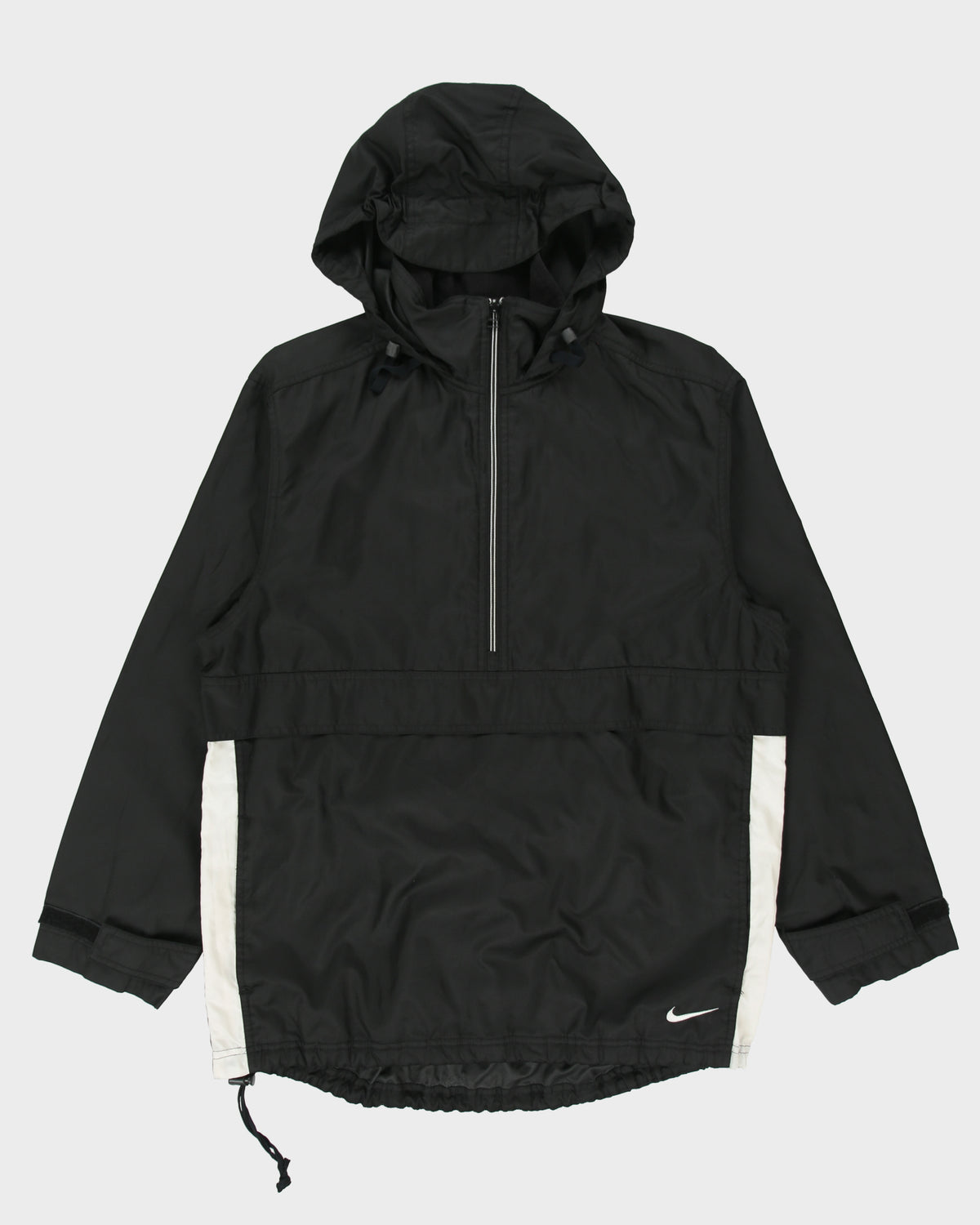 Vintage 2000 Y2K Nike Shell Hooded Half-Zip Windbreaker Jacket - S