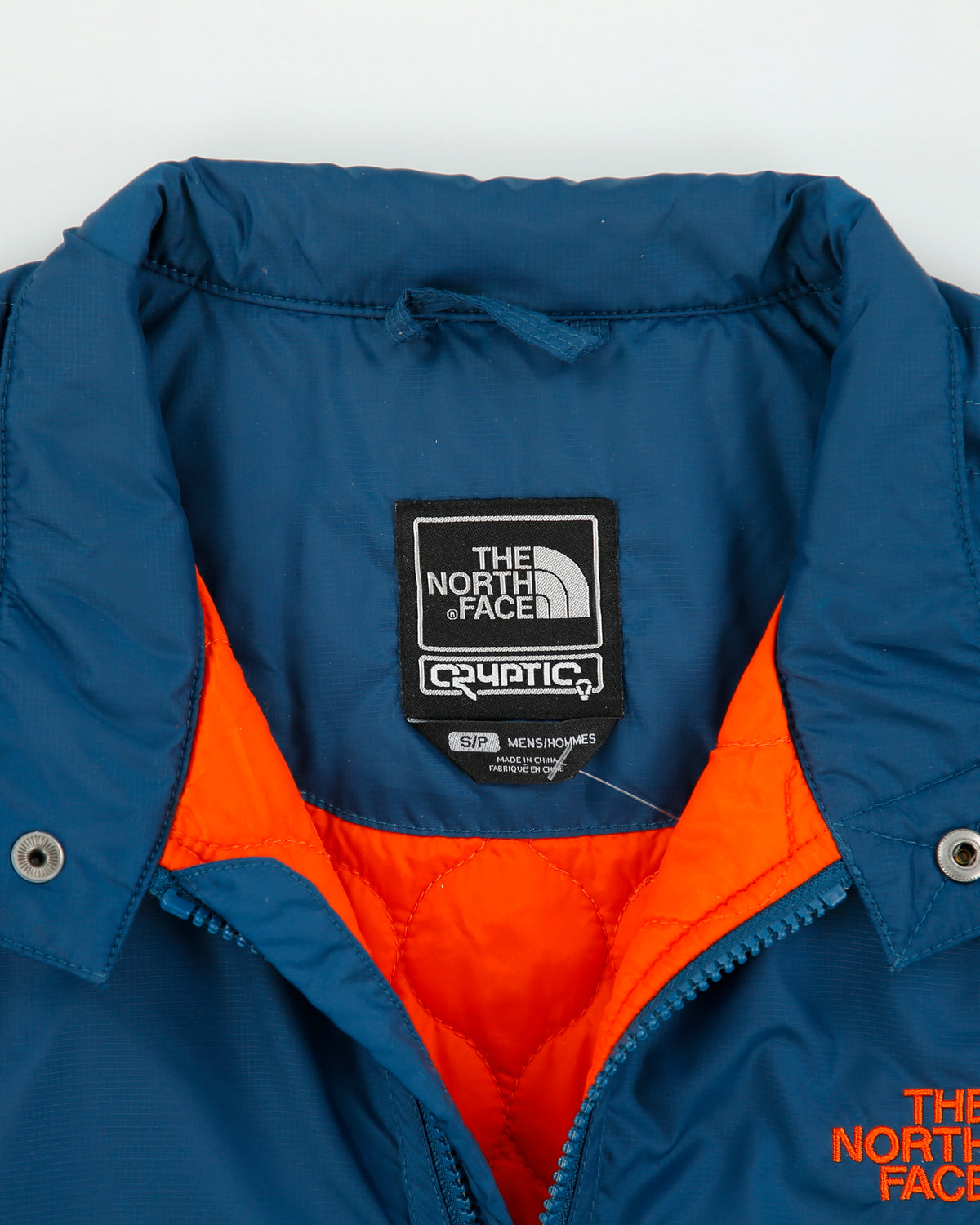 Vintage The North Face Cryptic Quilt Lined Padded Shell Bomber Jacket - S