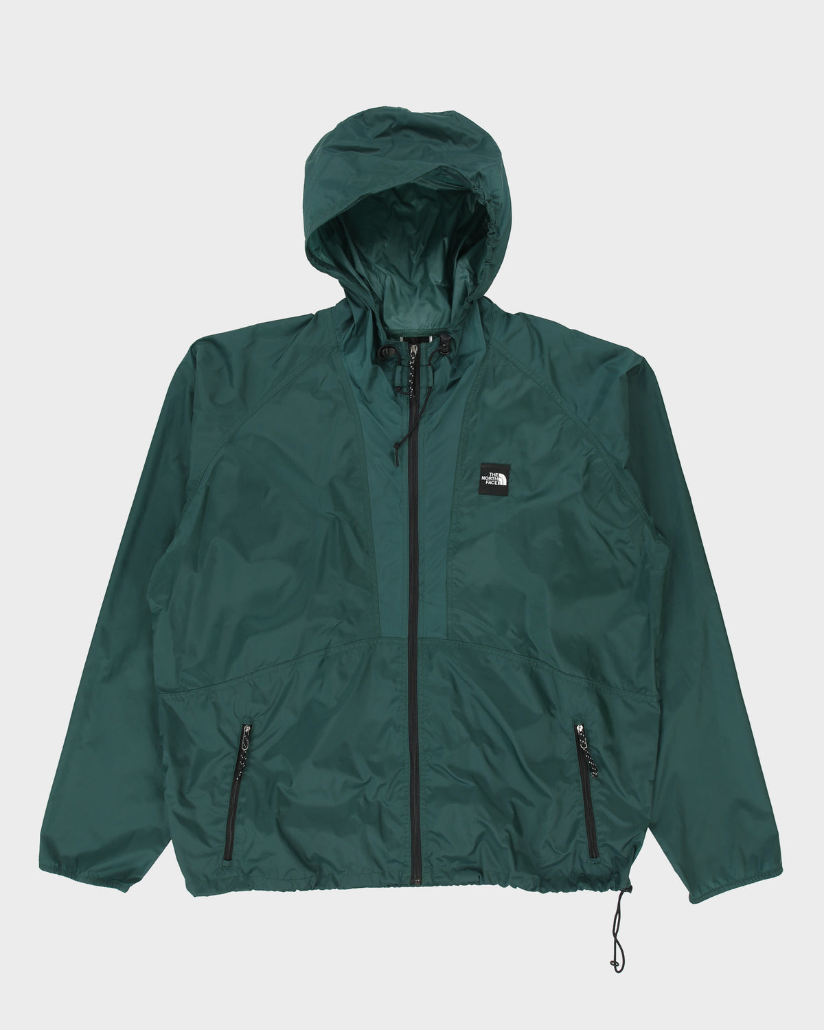 Vintage Y2K 00s The North Face Forest Green Lightweight Shell Packable Waterproof Jacket - XL