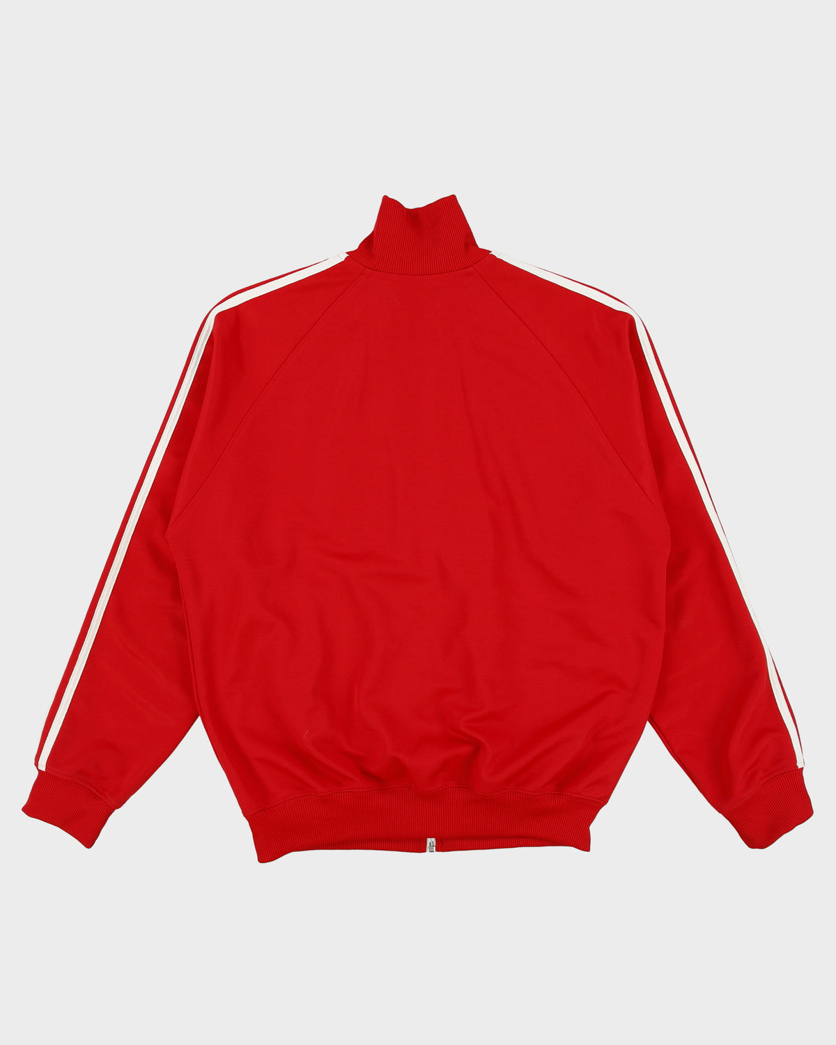 Vintage Fred Perry Heavyweight Stripe Taped Classic Funnel Neck Track Jacket - M