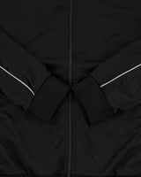 Vintage Guess Contrast Stitch Satin Shell Funnel Neck Track Jacket - M