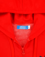 Vintage Adidas Originals Classic Trefoil 3-Stripe Hooded Track Jacket - M
