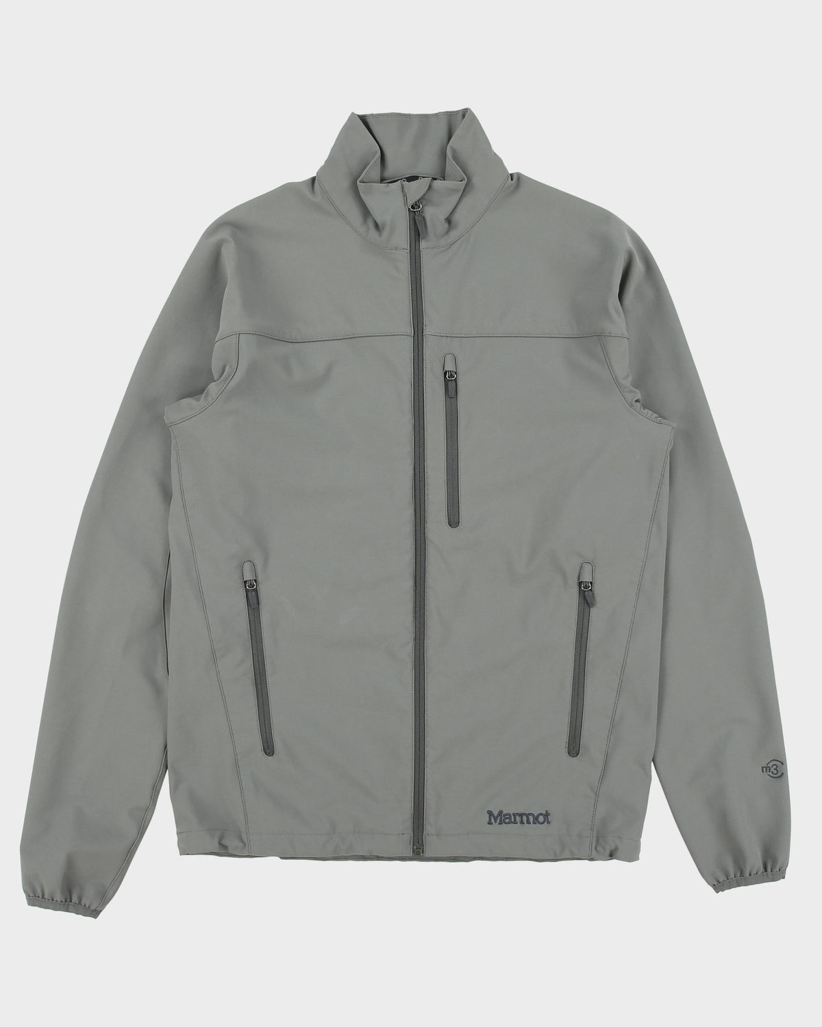 Marmot Slate Tempo m3 Soft Shell Technical Track Jacket - M