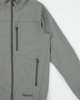 Marmot Slate Tempo m3 Soft Shell Technical Track Jacket - M