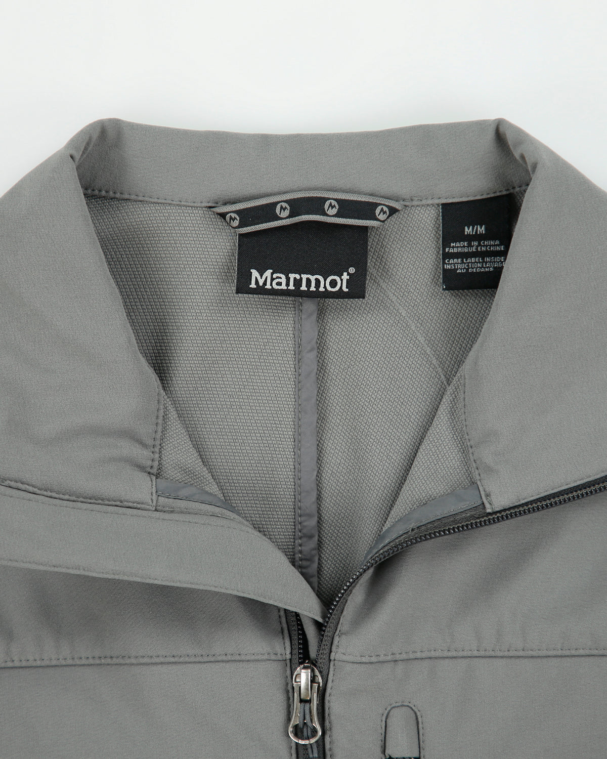 Marmot Slate Tempo m3 Soft Shell Technical Track Jacket - M